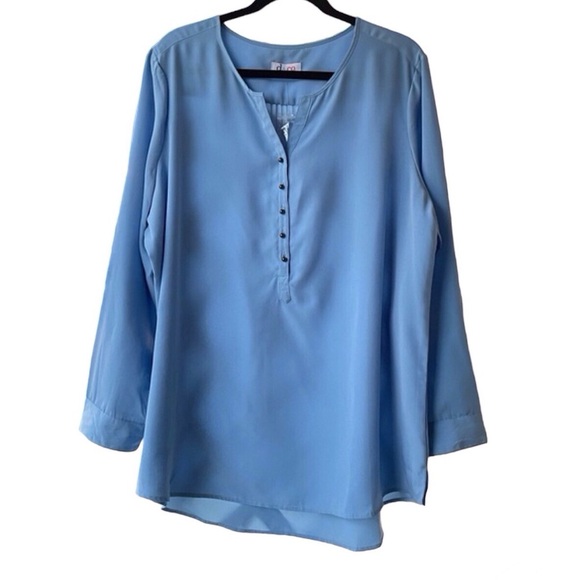 Denim & Co Top - Picture 1 of 9